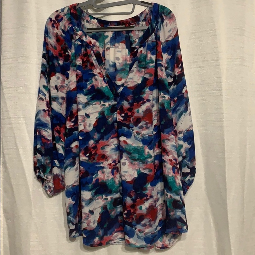 Watercolor Blouse